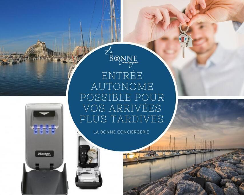 Les Marines De Haute Plage*Lumineux*Parking 拉格朗德默特 外观 照片